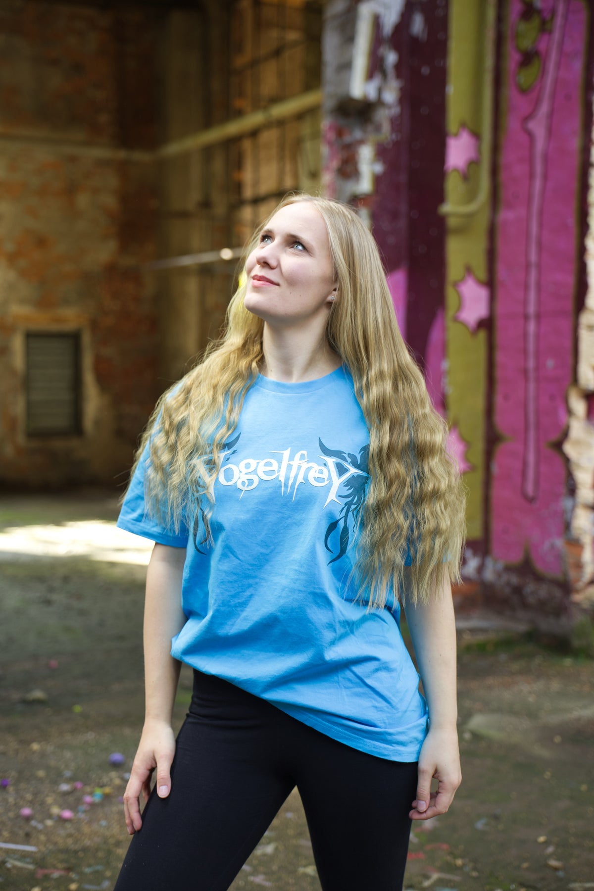 Vogelfrey Logo - T-Shirt (Türkis)